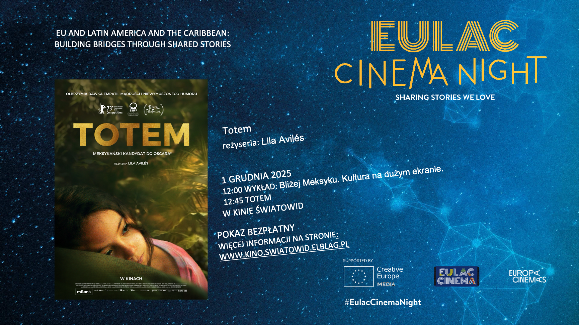 Europejska Noc Filmowa w Kinie Światowid!