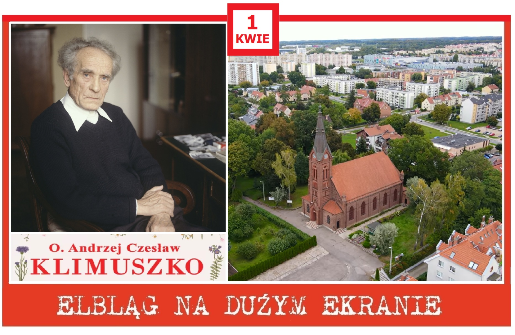 Elbląg na dużym ekranie: O. Czesław Andrzej Klimuszko – kapłan, ekolog, zielarz, jasnowidz
