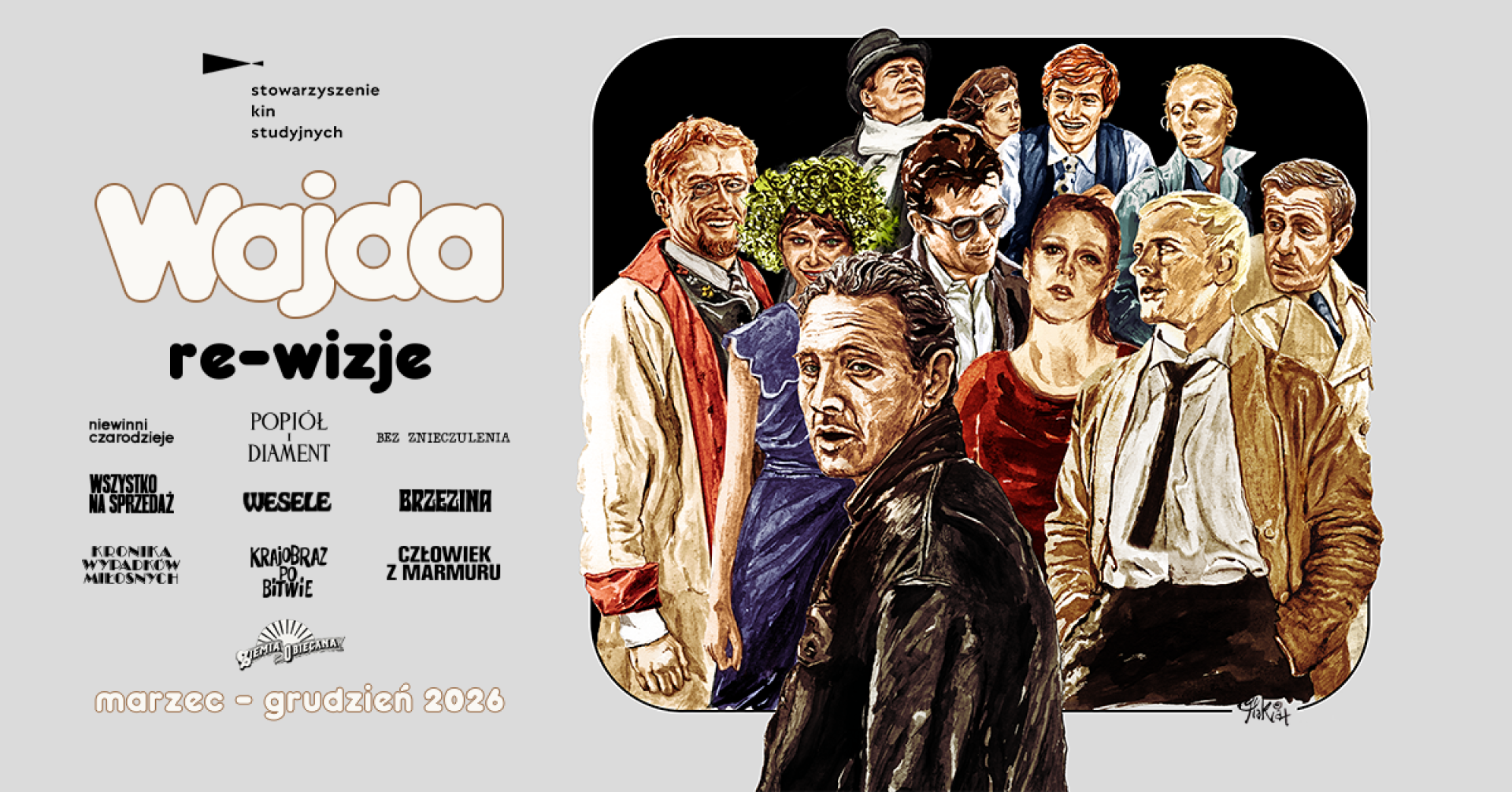 Przegląd "WAJDA: re-wizje. Przegląd filmów Andrzeja Wajdy w 100. rocznicę urodzin"