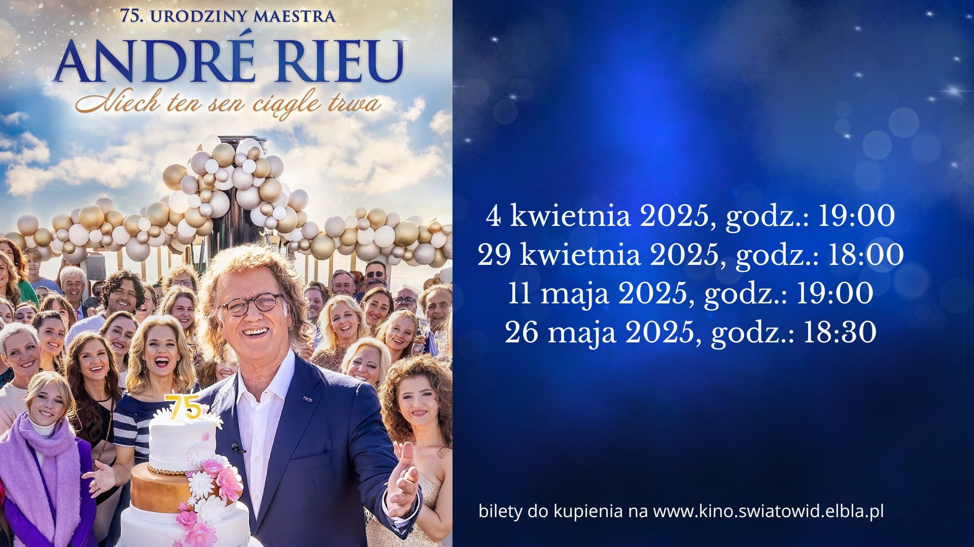André Rieu. Niech ten sen ciągle trwa